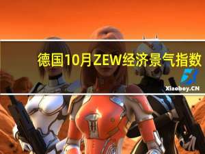 德国10月ZEW经济景气指数 -1.1预期-9.3前值-11.4