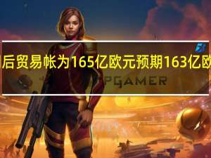 德国9月季调后贸易帐为165亿欧元预期163亿欧元前值166亿欧元