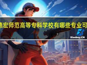 德宏师范高等专科学校有哪些专业可供选择