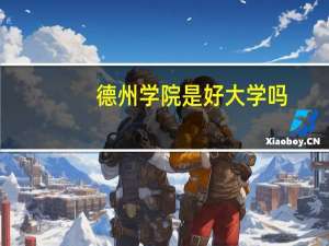 德州学院是好大学吗