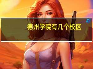 德州学院有几个校区，分别在哪里