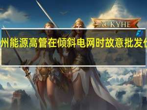 德州能源高管在倾斜电网时故意批发价格飙升