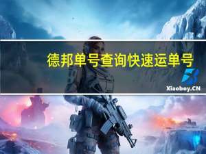 德邦单号查询快速运单号（德邦速运单号查询官网）