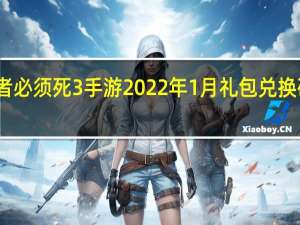 忍者必须死3手游2022年1月礼包兑换码在哪领-2022年1月礼包兑换码大全