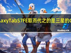 忘掉GalaxyTabS7FE取而代之的是三星的GalaxyTabS6