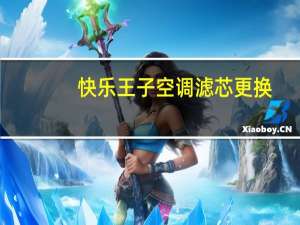 快乐王子空调滤芯更换