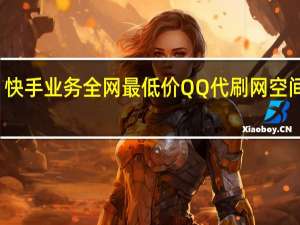快手业务全网最低价QQ代刷网空间主页