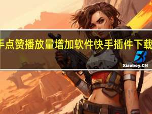 快手点赞播放量增加软件 快手插件下载动态壁纸