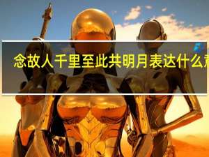 念故人千里至此共明月表达什么意思
