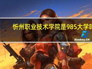 忻州职业技术学院是985大学吗