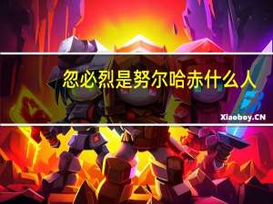 忽必烈是努尔哈赤什么人