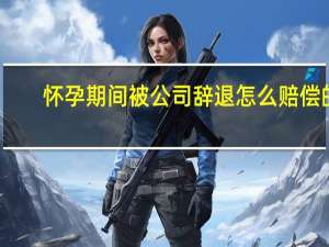 怀孕期间被公司辞退怎么赔偿的