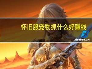 怀旧服宠物抓什么好赚钱