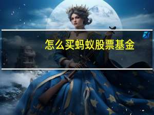 怎么买蚂蚁股票基金