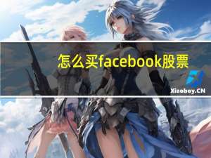 怎么买facebook股票
