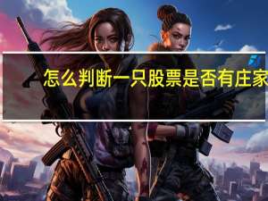 怎么判断一只股票是否有庄家