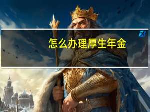 怎么办理厚生年金