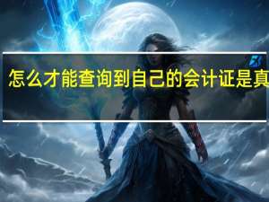 怎么才能查询到自己的会计证是真是假
