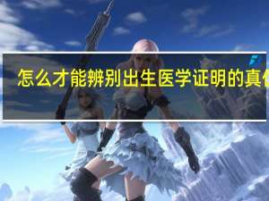 怎么才能辨别出生医学证明的真伪呢