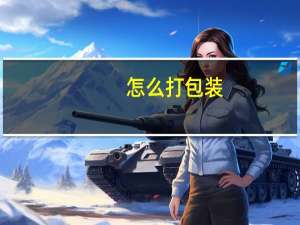 怎么打包装