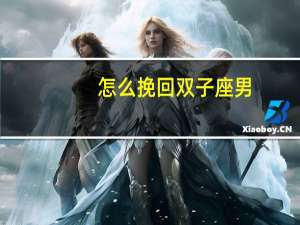 怎么挽回双子座男