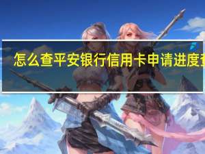 怎么查平安银行信用卡申请进度查询（平安银行信用卡申请进度如何查询）