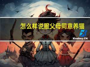 怎么样说服父母同意养猫