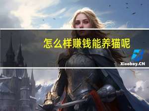 怎么样赚钱能养猫呢