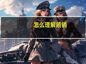 怎么理解顺销