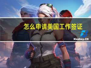 怎么申请美国工作签证