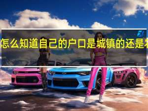 怎么知道自己的户口是城镇的还是农村的