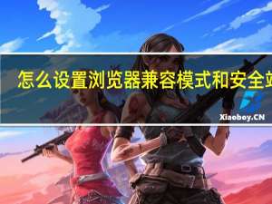 怎么设置浏览器兼容模式和安全站点（怎么设置浏览器兼容模式）
