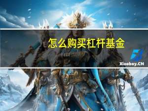 怎么购买杠杆基金（杠杆基金如何购买）