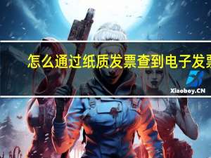 怎么通过纸质发票查到电子发票