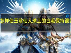 怎样使玉翁仙人球上的白毛保持银色光泽