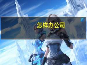 怎样办公司