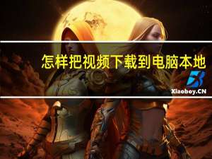 怎样把视频下载到电脑本地（怎样把视频下载到电脑）