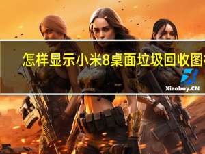 怎样显示小米8桌面垃圾回收图标（小米8桌面图标大小设置）