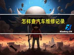 怎样查汽车维修记录