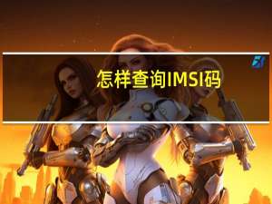 怎样查询IMSI码