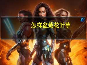 怎样盆栽花叶芋