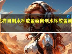 怎样自制水杯放置架 自制水杯放置架的步骤