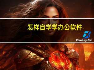 怎样自学学办公软件