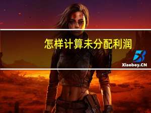 怎样计算未分配利润