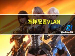 怎样配置VLAN