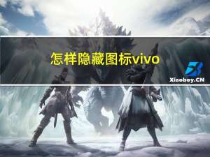 怎样隐藏图标vivo（怎样隐藏图标）