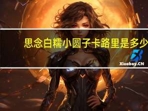 思念 白糯小圆子卡路里是多少