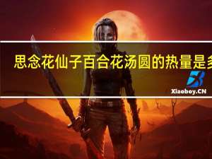 思念  花仙子百合花汤圆的热量是多少