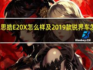 思皓E20X怎么样及2019款锐界车怎么样