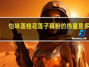 怡味莲 桂花莲子藕粉的热量是多少